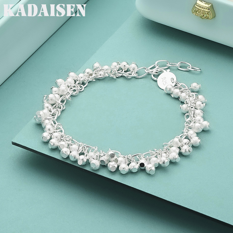 Ethnic Fashion Brands - Pulseiras de prata esterlina 925 com
