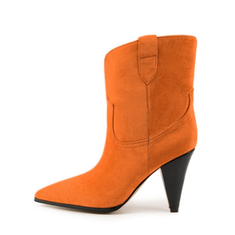 The Ethnic Fashion - Bicolor saltos de pico puxar em