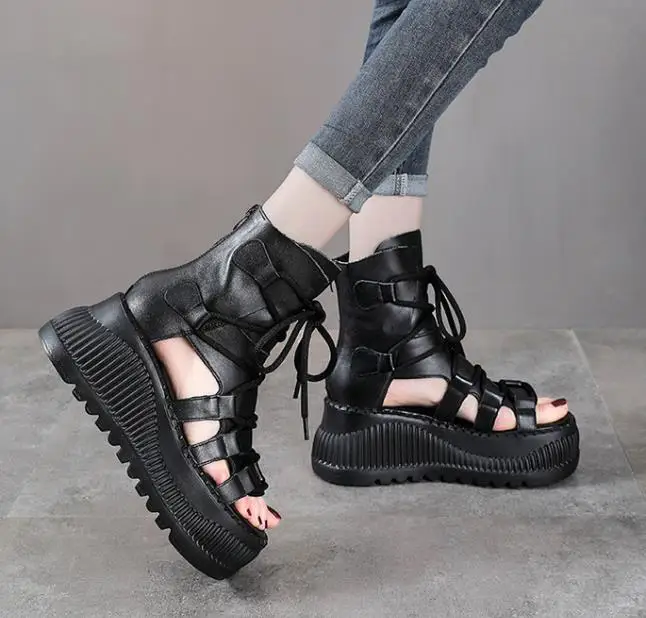 8cm étnico vaca couro genuíno  - The Ethnic Fashion avaliação e preço