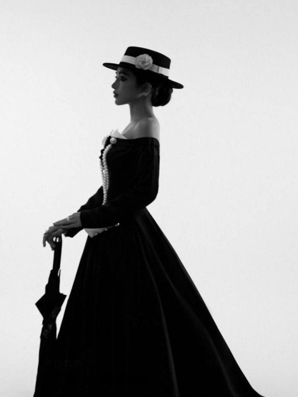 Vestido Vintage Hepburn Preto  - Ethnic Fashion Studio avaliação e preço