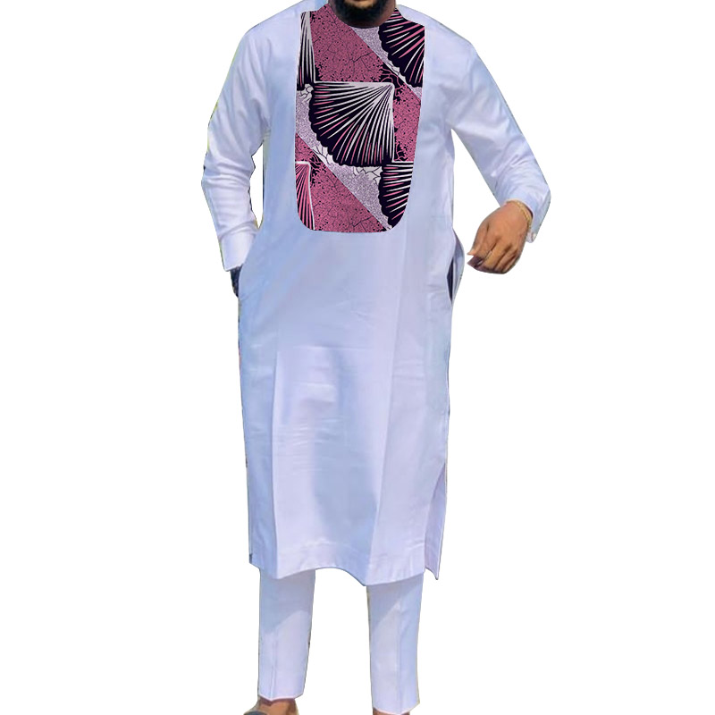 Africano Muçulmano Robe Conjun - Dashiki Shirt Men avaliação e preço