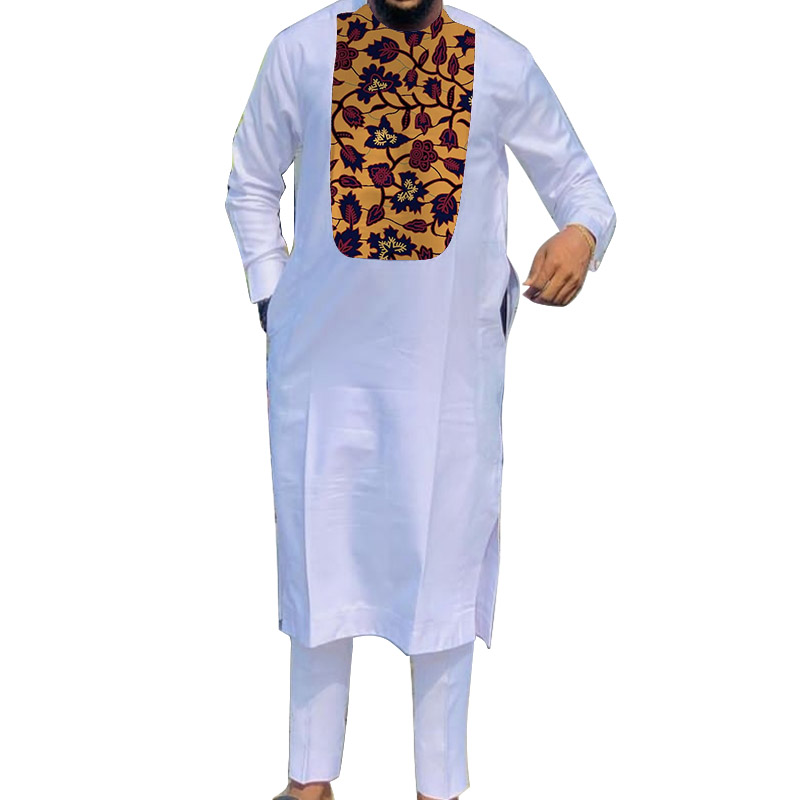 Africano Muçulmano Robe Conjun - Dashiki Shirt Men avaliação e preço