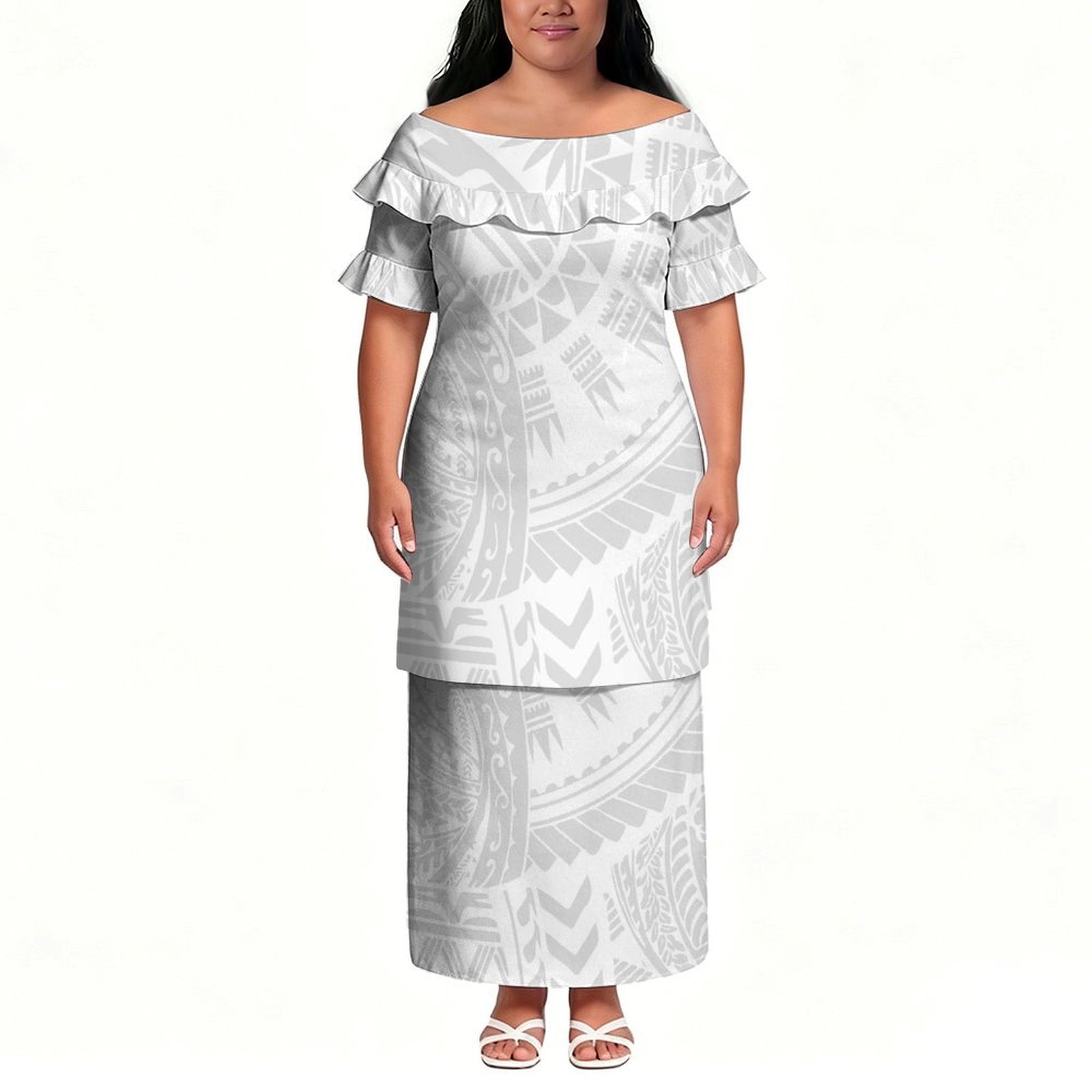 Vestido feminino de manga curt - Ethnic Style Dresses avaliação e preço