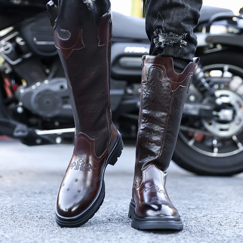 Botas masculinas de cano médio - The Ethnic Fashion avaliação e preço
