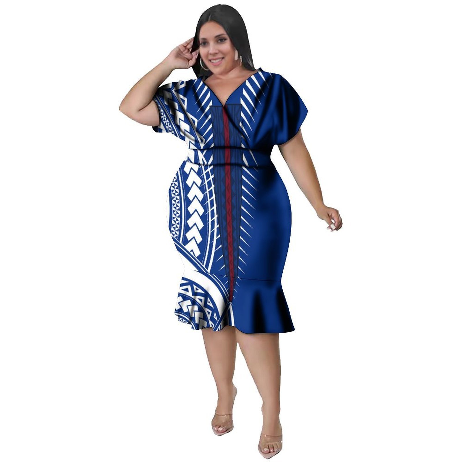 Vestido Feminino Justo com Dec - Ethnic Style Dresses avaliação e preço