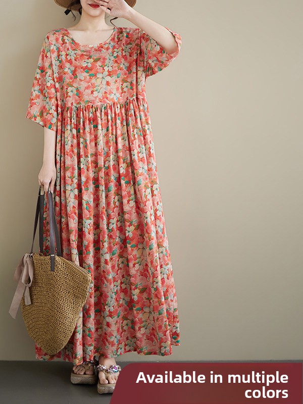 Vestido de Maternidade de Verã - Ethnic Style Dresses avaliação e preço