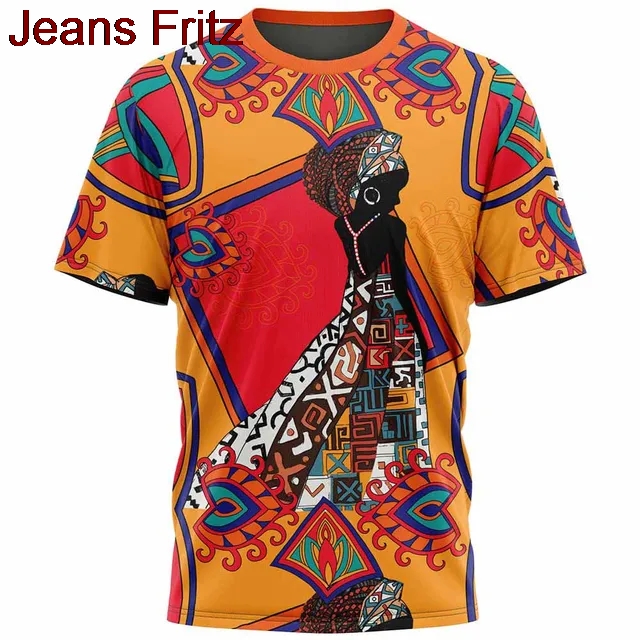 Novas Camisetas Étnicas Tribai - Dashiki Shirt Men avaliação e preço