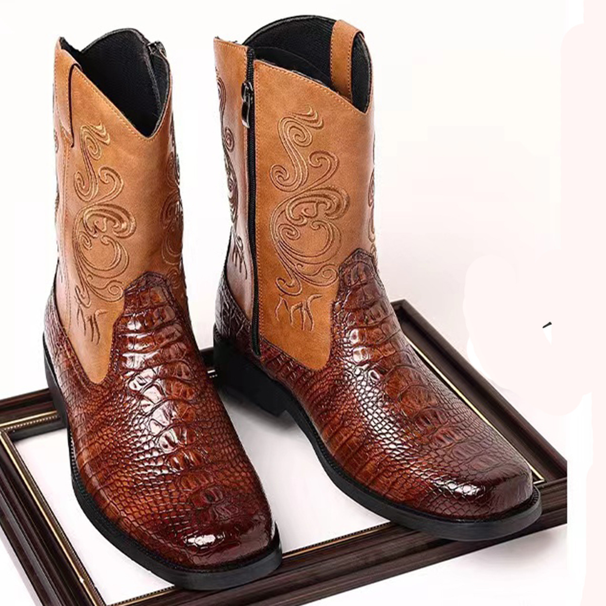Botas de cowboy ocidentais mas - The Ethnic Fashion avaliação e preço