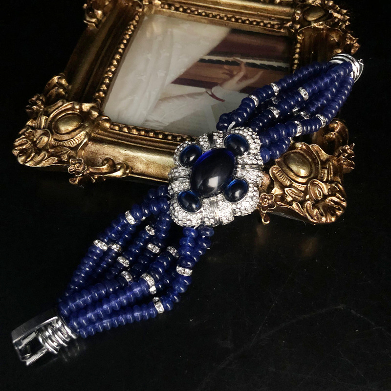 Nova Pulseira de Contas de Vid - Ethnic Fashion Runway avaliação e preço