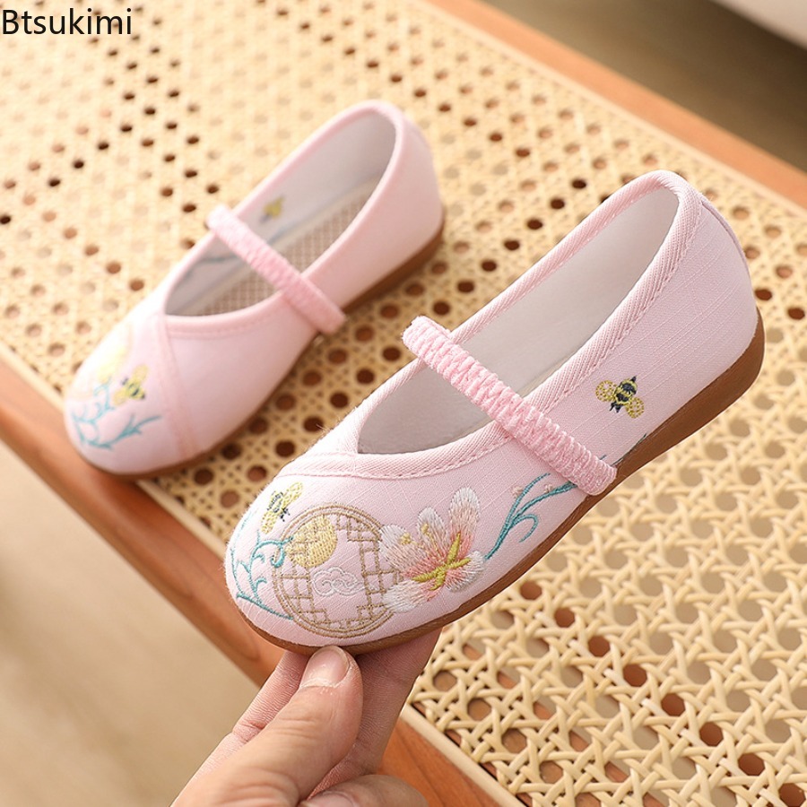 Novos Sapatos Planos Hanfu par - Ethnic Style Dresses avaliação e preço